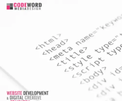 Codewordmediadesign.com(CodeWord Media Design) Screenshot