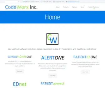 Codeworxinc.com(CodeWorx Inc) Screenshot