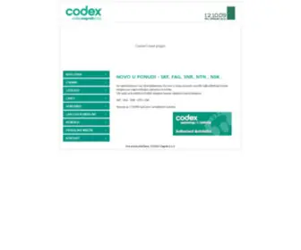 Codex-Zagreb.hr(Codex Zagreb) Screenshot