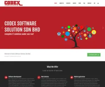 Codex.com.bd(Codex Software Solution Shn Bhd) Screenshot