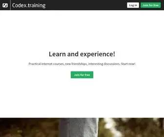 Codex.training(Codex training) Screenshot