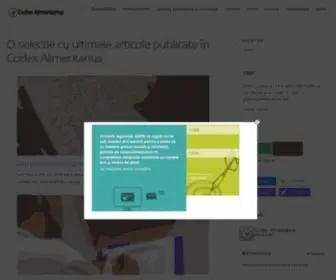 Codexalimentarius.ro(Codex alimentarius) Screenshot