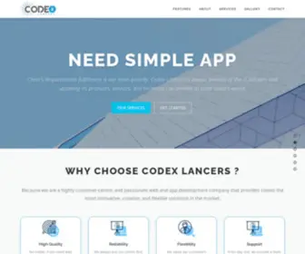 Codexlancers.com(Where Code Matters) Screenshot