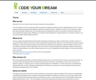 Codeyourdream.com(Code Your Dream) Screenshot