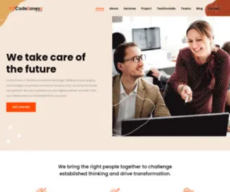 Codezonesit.com(Code Zones It Services) Screenshot