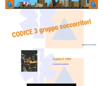 Codice-3.org(Pagina di ingresso) Screenshot