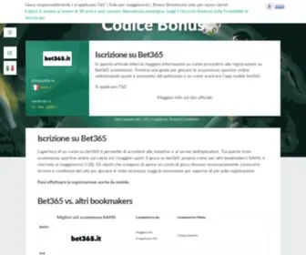 Codicebonus-IT.com(Codicebonus IT) Screenshot