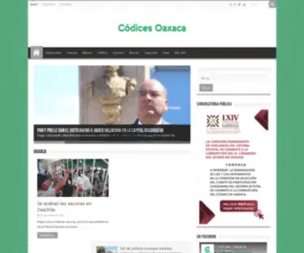 Codicesoaxaca.mx(Códices Oaxaca) Screenshot