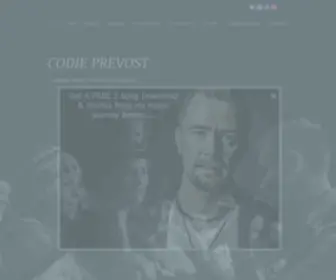 Codieprevost.com(Codie Prevost) Screenshot