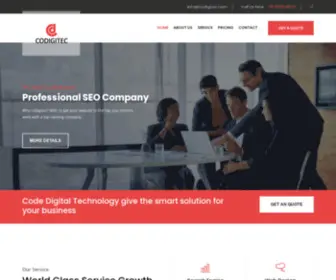 Codigitec.com(Code Digital Technology) Screenshot