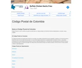 Codigo-Postal.com.co(Codigos postales de Colombia) Screenshot