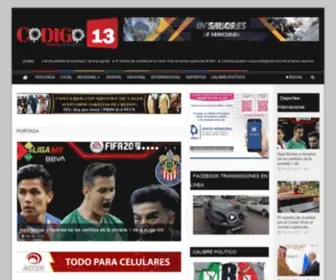 Codigo13Parral.com(Noticias Codigo 13) Screenshot
