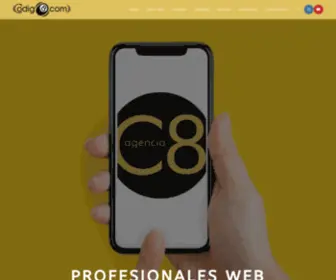 Codigo8.com(Codigo8 Diseño Web San Juan) Screenshot