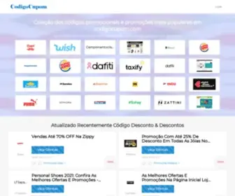 Codigocupom.com(Gratuito) Screenshot