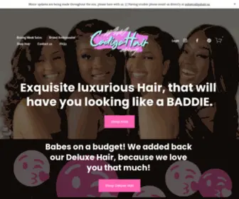 Codigohair.com(Codigo Beauty) Screenshot