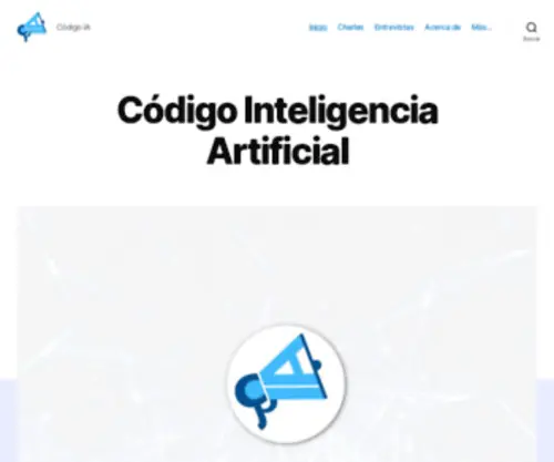Codigoia.org(Código IA) Screenshot