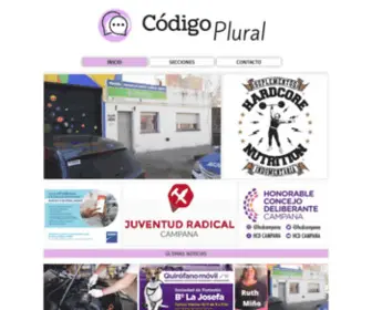 Codigoplural.com.ar(Código Plural) Screenshot