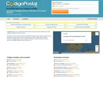 Codigopostal.org(Códigos) Screenshot