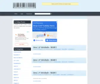 Codigopronto.com.br(Código Pronto) Screenshot
