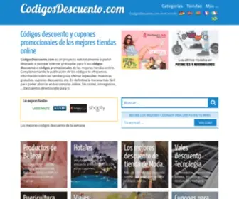 Codigosdescuento.com(Códigos) Screenshot