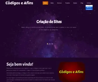Codigoseafins.com.br(Códigos) Screenshot