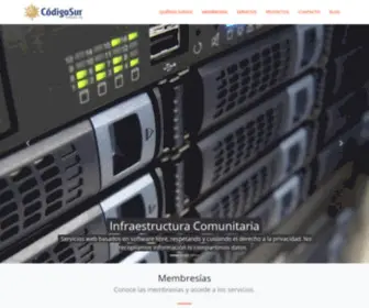 Codigosur.net(CódigoSur) Screenshot