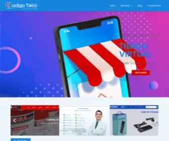 Codigoteck.com(Paginas webs y soporte informático en Moquegua) Screenshot