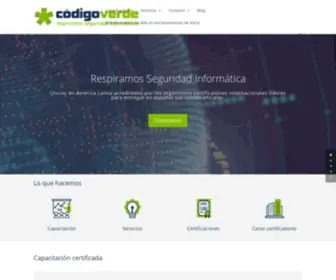 Codigoverde.com(Códigoverde) Screenshot