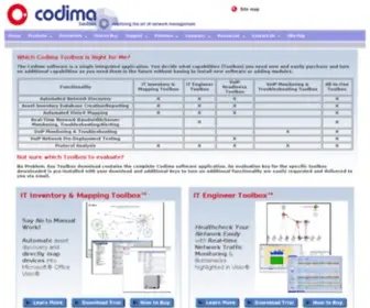 Codimatech.com(Enterprise Network Discovery) Screenshot