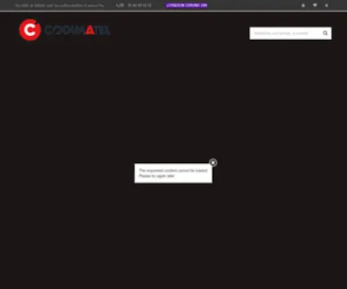 Codimatel.fr(Équipement cuisine professionnelle CHR) Screenshot