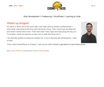 Coding4Tacos.com(Home) Screenshot