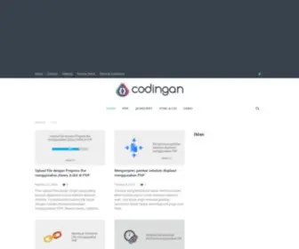 Codingan.com(Tutorial pemrograman dan contoh Source Code) Screenshot