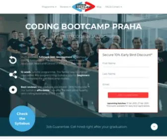 Codingbootcamp.cz(Coding Bootcamp Praha) Screenshot