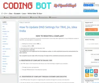 Codingbot.net(Codingbot) Screenshot
