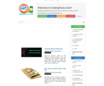 Codingforex.com(Premium domain) Screenshot