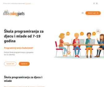 Codinggiants.ba(Coding Giants) Screenshot