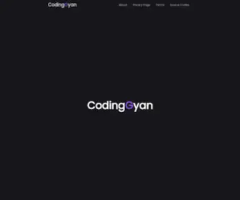 Codinggyan.co.in(Codinggyan) Screenshot