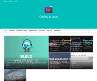Codingislove.com(Coding is Love) Screenshot