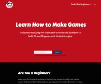 Codingkaiju.com(Learn How to Make Games) Screenshot