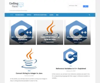 Codingpanel.com(Learn Coding Online) Screenshot