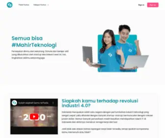 Codingstudio.id(Kursus IT Online Bersertifikat Resmi Terbaik di Indonesia) Screenshot