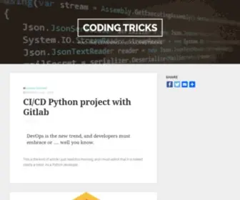 Codingtricks.biz(Codingtricks) Screenshot