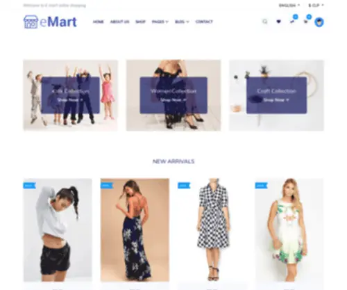 CodingwithprajWal.com(E-mart online shopping) Screenshot