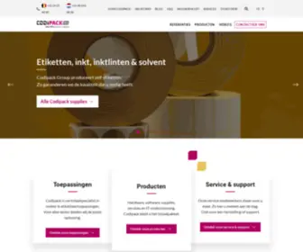 Codipack.com(Totaaloplossing voor etiketteren en coderen) Screenshot