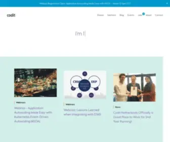 Codit.eu(Design, build and run, Azure integration solutions) Screenshot