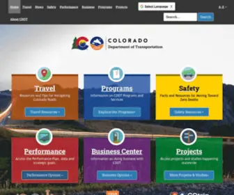 Codot.gov(Colorado Department of Transportation) Screenshot