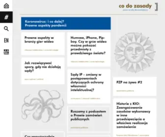 Codozasady.pl(Strona główna) Screenshot