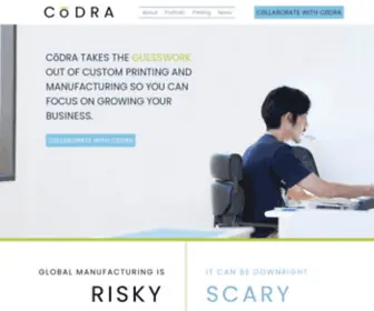 Codra.com(CōDRA Enterprises) Screenshot