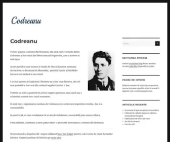 Codreanu.ro(Corneliu Zelea Codreanu) Screenshot