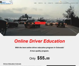 Codrivered.com(Driver's Ed Colorado) Screenshot